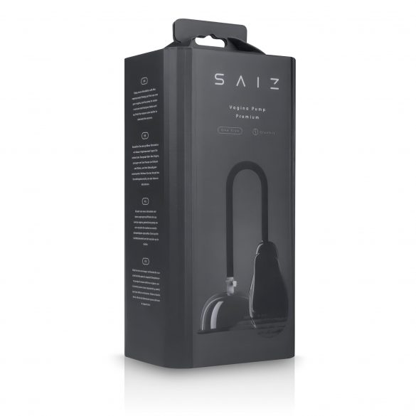 Saiz Premium - pompe automatique pour vagin (transparent-noir)