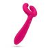 Vibratore di coppia ricaricabile ed impermeabile Easytoys (rosa)