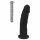 Dreamtoys Real Love - realistické dvojvrstvové dildo reagujúce na teplo (čierne)