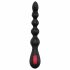 Cheeky Love - Rechargeable Anal Beads Vibrator (Black)