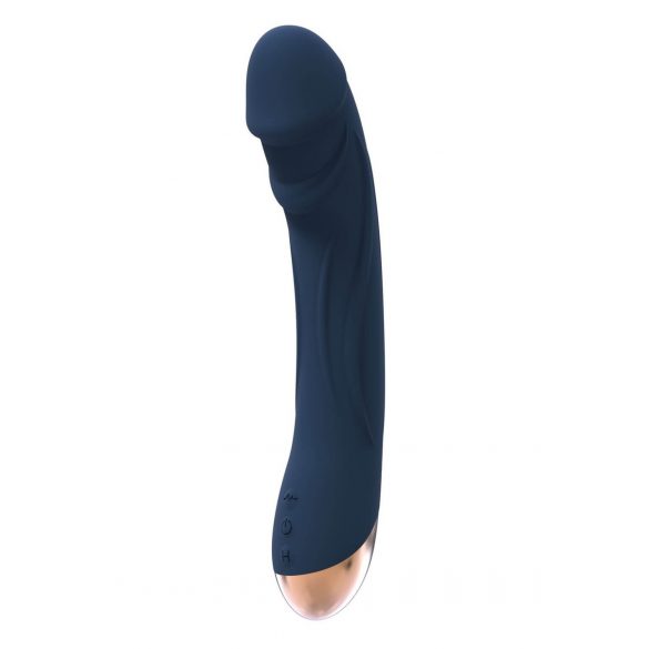 Vibratore G-spot ricaricabile e riscaldante Goddess Boreas (blu)