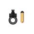 Elite Joel - Rechargeable Vibrating Cock and Ball Ring (Black)