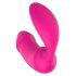 Vibes of Love Duo - Rechargeable Radio-Controlled 2in1 Clitoral Vibrator (Pink)