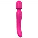 Vibes of Love Wand - Rechargeable, Warming, Massage Vibrator (Pink)