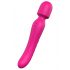 Vibes of Love Wand - oplaadbare, verwarmende, massager vibrator (roze)