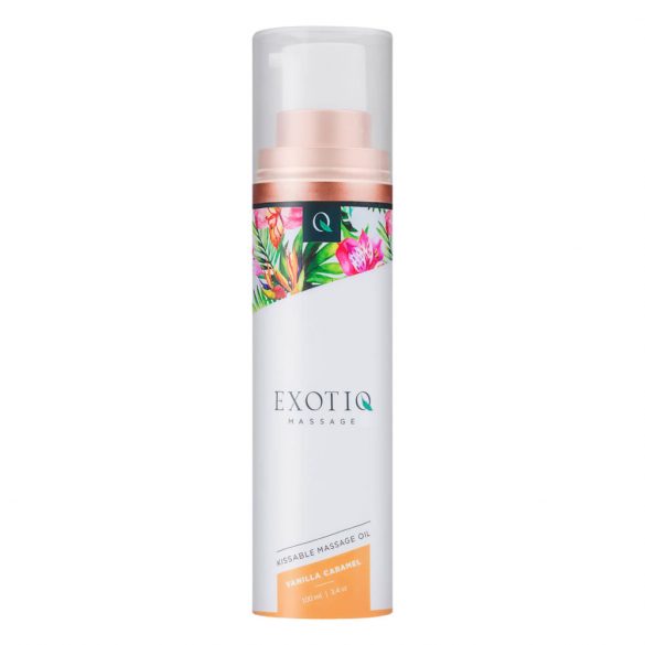 Exotiq - aromātiskā masāžas eļļa - vaniļas karamele (100ml)