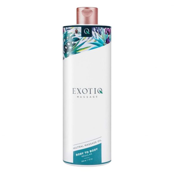 Exotiq Body to Body - Long-Lasting Massage Oil (500ml)