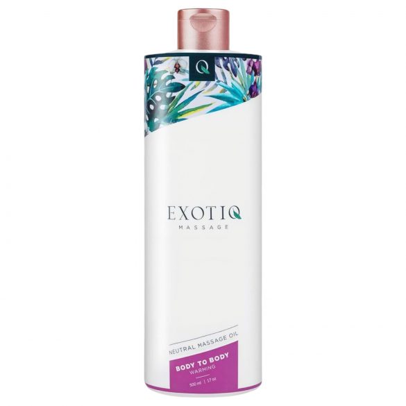 Exotiq Kroppsmassageolja - Värmende (500ml)