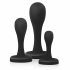 BUTTR Butt Kickers - Analdildo-Set - Schwarz (3-teilig)