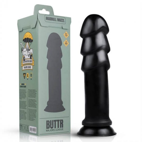 Dildo XXL Muzzl Madbull con Ventosa - Per Esperti (Nero)