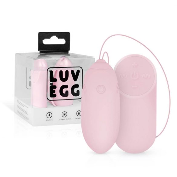 LUV EGG - Rechargeable Wireless Vibrating Egg (Pink)