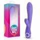 Good Vibes Only Bunny - Rechargeable Clitoral Stimulator Vibrator (Purple)