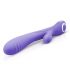 Good Vibes Only Bunny - Rechargeable Clitoral Stimulator Vibrator (Purple)