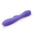 Good Vibes Only Bunny - Rechargeable Clitoral Stimulator Vibrator (Purple)