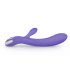 Vibratore Ricaricabile Fane Rabbit Silhouette con Stimolatore Clitorideo (Viola)