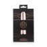 Rosy Gold Mini - Rechargeable Mini Rod Vibrator (Rose Gold)