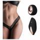 Pantyrebel - Wireless Vibrating Lace Thong - Black (S-L)