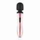 Vibratore Massaggiante Rosy Gold Wand Curve Ricaricabile (rosegold)