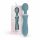 Bloom Orchid Wand - Rechargeable Massage Vibrator (Turquoise)