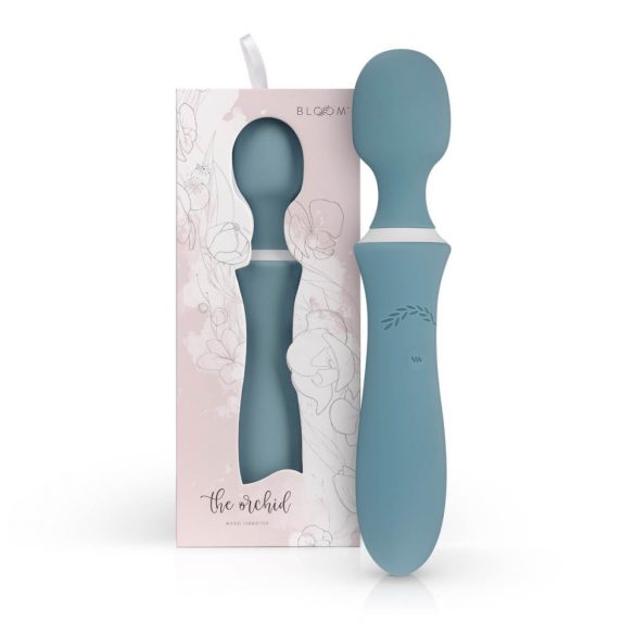 Baguette Orchidée - vibromasseur rechargeable (turquoise)