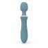 Bloom Orchid Wand - Rechargeable Massage Vibrator (Turquoise)