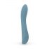 Bloom Rose - Rechargeable Silicone G-Spot Vibrator (Turquoise)