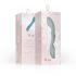 Vibratore G-spot in silicone ricaricabile Bloom Rose (turchese)