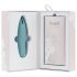 Bloom Tulip - Rechargeable Silicone Clitoral Vibrator (Turquoise)