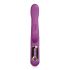 Easytoys Thumping Bunny - oplaadbare, stotende G-spot vibrator (paars)