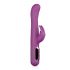 Easytoys Thumping Bunny - oplaadbare, stotende G-spot vibrator (paars)