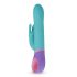 Vibratore Rabbit Meta PMV20 con Testa Rotante e Stimolatore Clitorideo (Menta)