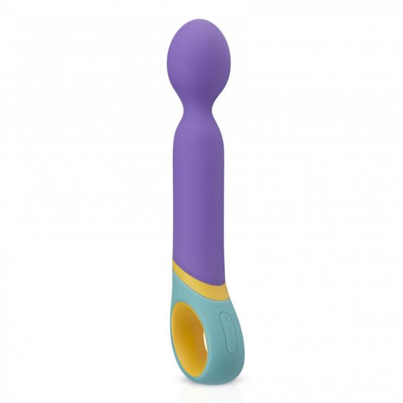 PMV20 Base Wand - Battery-Powered Massaging Vibrator (Purple)