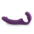 Easytoys - Rechargeable Strapless Strap-On Vibrator (Purple)