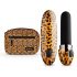 Panthra Asha - Rechargeable Lipstick Vibrator (Leopard Black)