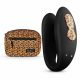 Panthra Zuna - Rechargeable, Waterproof Couple's Vibrator (Leopard-Black)