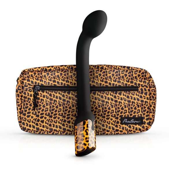 Panthra Nila - Rechargeable, Waterproof G-spot Vibrator (Leopard-Black)