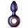 Hueman Diepe Ruimte - oplaadbare anale vibrator met handgreep (paars)