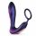 Anello Penico Vibratore Anale Ricaricabile Radiocomandato Hueman Black Hole (Viola)