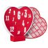 LoveBoxxx 14 Dienas Mīlestības - kaislīgs vibrējošs komplekts pāriem (sarkans)