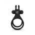 Easytoys Share Ring - Vibrating Penis and Testicle Ring (Black)