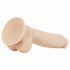 Real Fantasy Ashton - realistisk dildo med pung - 20,5 cm (natur)