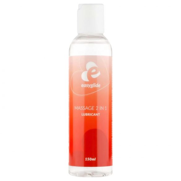 EasyGlide 2in1 - Water-Based Lubricant and Massage Gel (150ml)