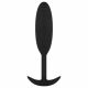 Easytoys Heavy Fulfiller - 54g Anal Dildo - Small (Black)