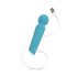 Cala Azul Maria Wand - rechargeable, waterproof massaging vibrator (blue)