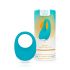 Cala Azul Jose - inel vibrator pentru penis, waterproof, cu acumulator (albastru)