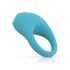 Cala Azul Jose - inel vibrator pentru penis, waterproof, cu acumulator (albastru)