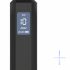 BLAQ - Digitalni vibrator s palico za polnjenje (črn)