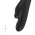 BLAQ - vibrator clitoridian digital cu urechi de iepure (negru)