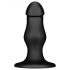 BUTTR FIM-92 - suction cup anal dildo (black)