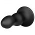 BUTTR FIM-92 - suction cup anal dildo (black)